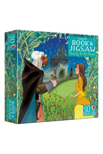 Book and Jigsaw Beauty and the Beast